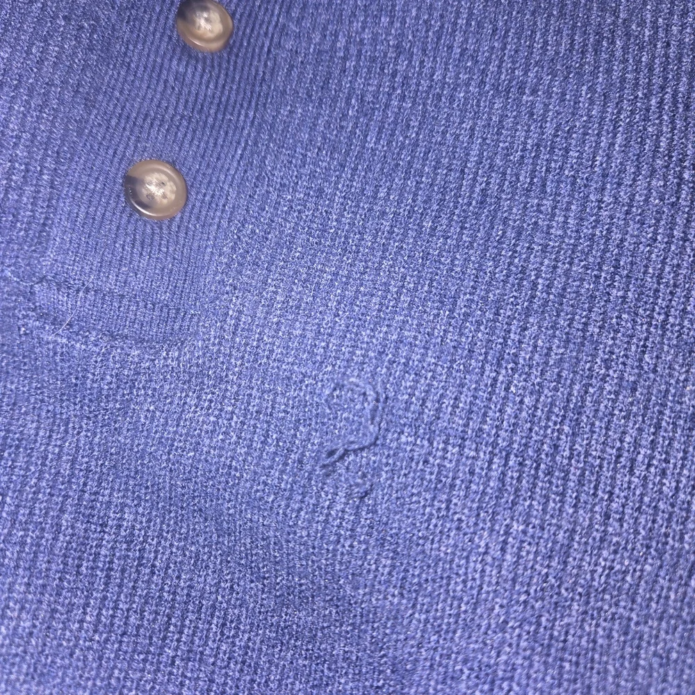 Lucky Brand Men's Indigo Henley Crewneck Sweater